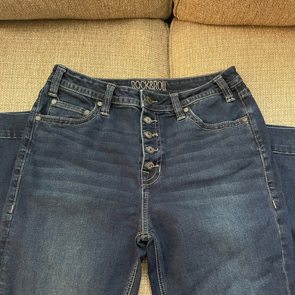 Rock&Roll 30x34 high rise trousers. barely worn